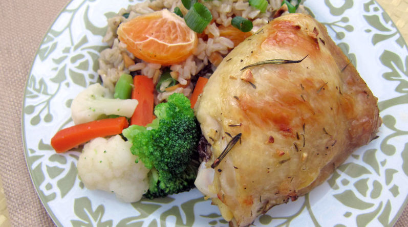 Citrus Herb Chicken Thighs