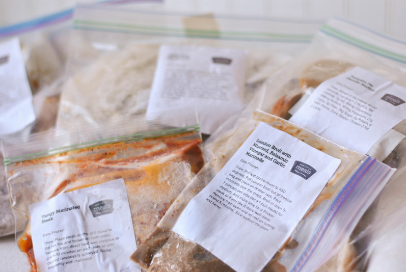 Freezer Bags Labeled