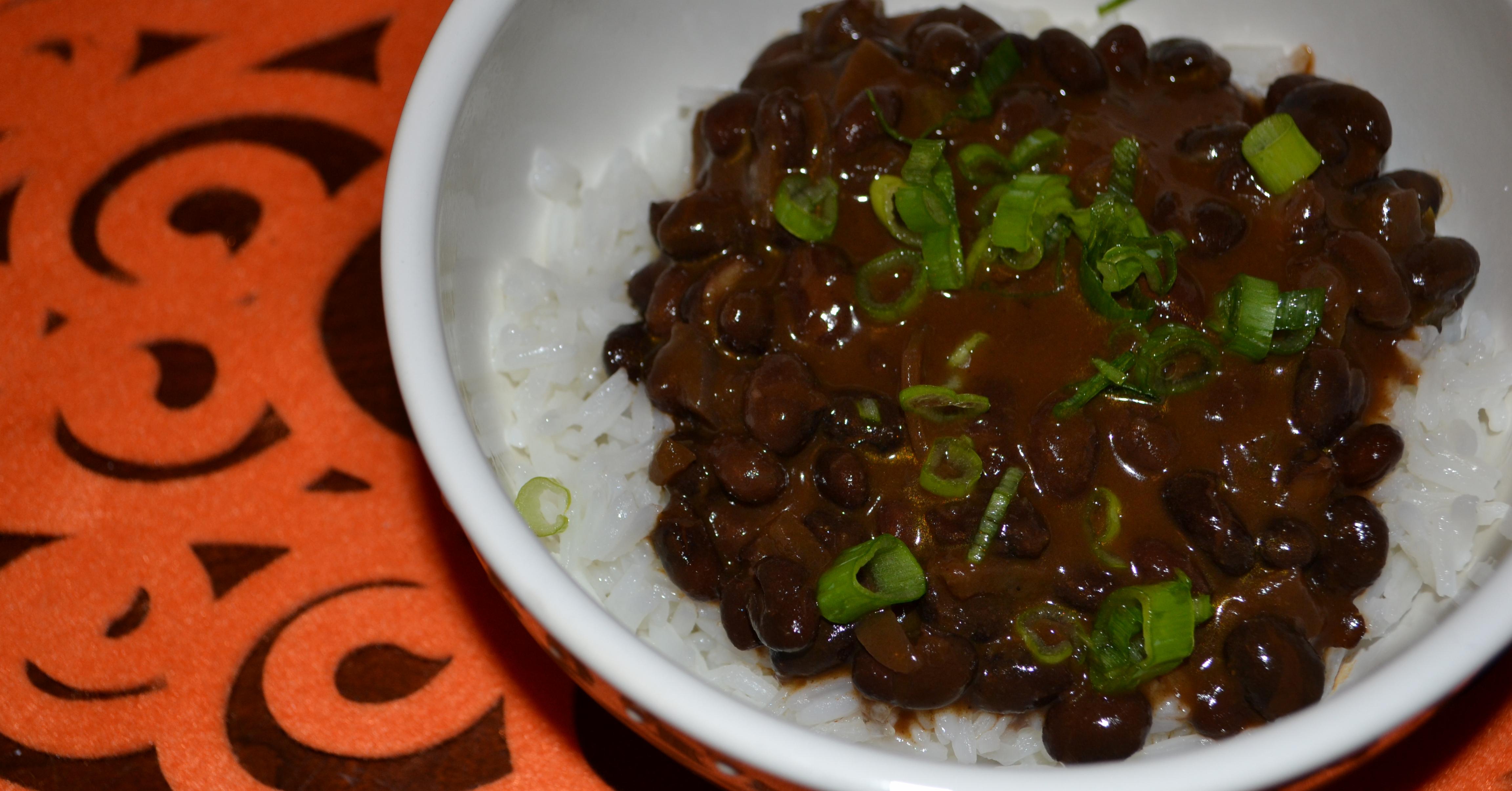 Instant Pot Pumpkin Coconut Black Beans - Dump and Go Dinner | Once A Month Meals