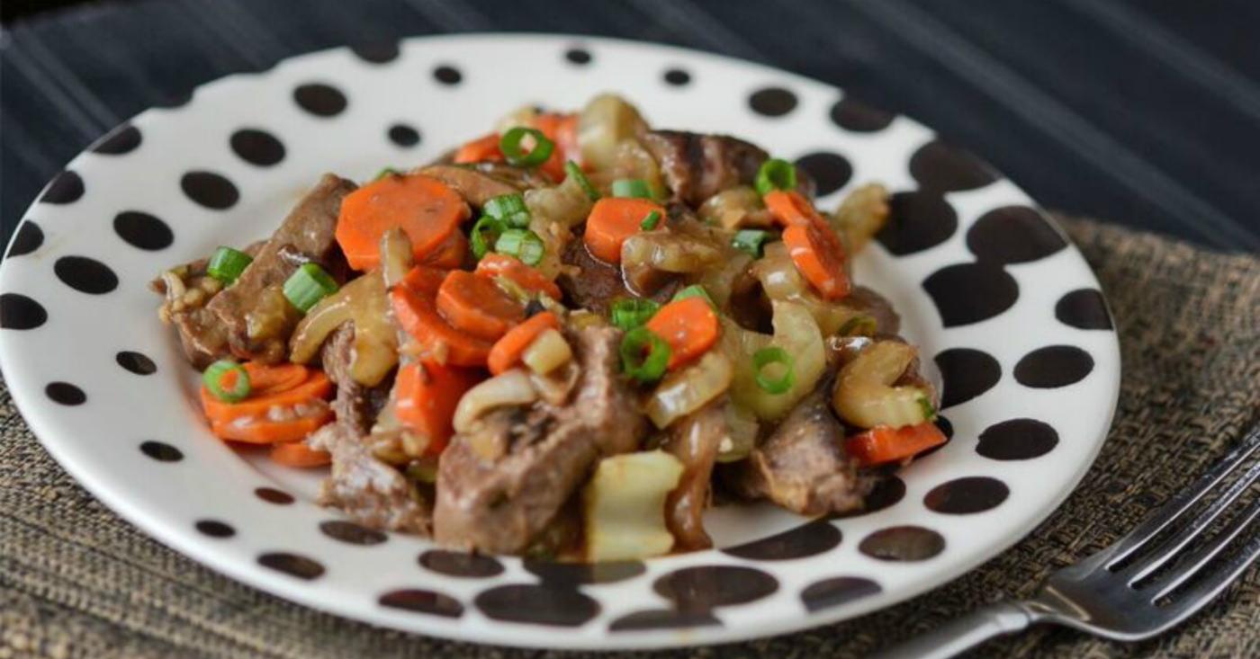 Steak and Winter Vegetable Stir Fry | Once A Month Meals