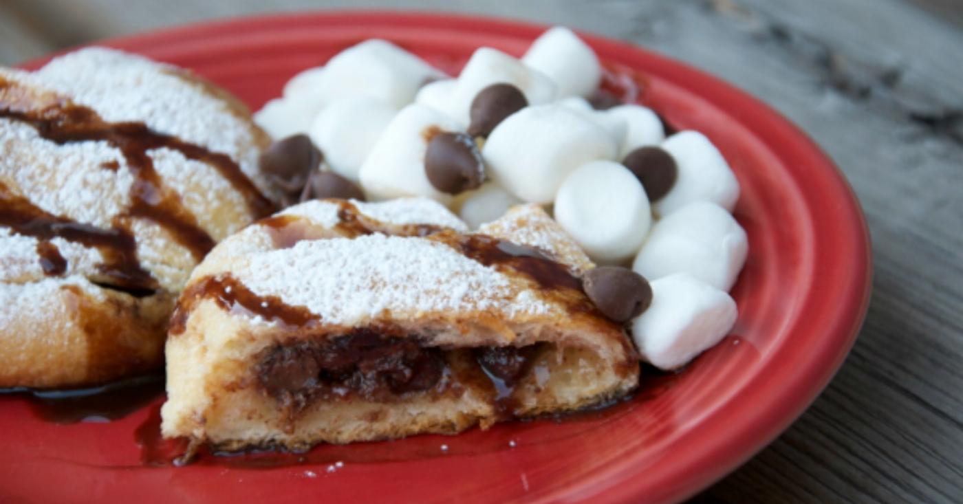 Smores in a Sleeping Bag | Once A Month Meals