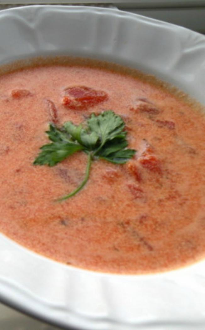 Creamy Tomato Soup - Lunch Version | Once A Month Meals