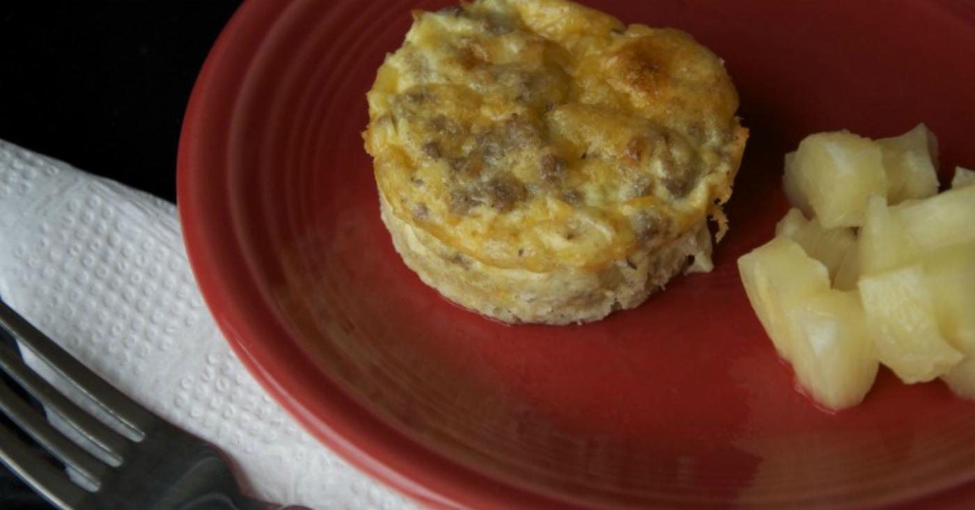 Mini Sausage Breakfast Quiche Once A Month Meals