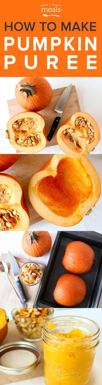 It is so simple and inexpensive to make your own pumpkin puree. Stock up at your local market or pumpkin patch while they are in season!