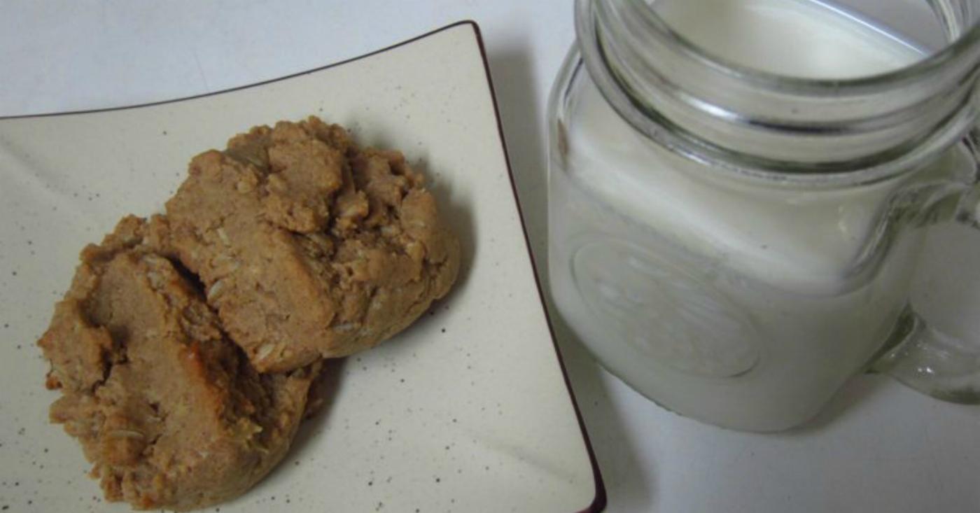 Real Food Chewy Oatmeal Peanut Butter Cookies | Once A Month Meals