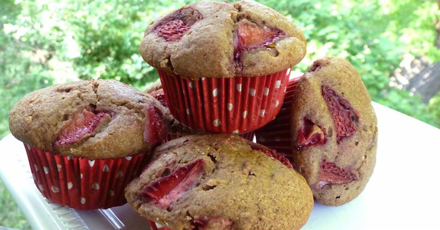 Gluten Free Dairy Free Strawberry Buckwheat Muffins Once A Month Meals