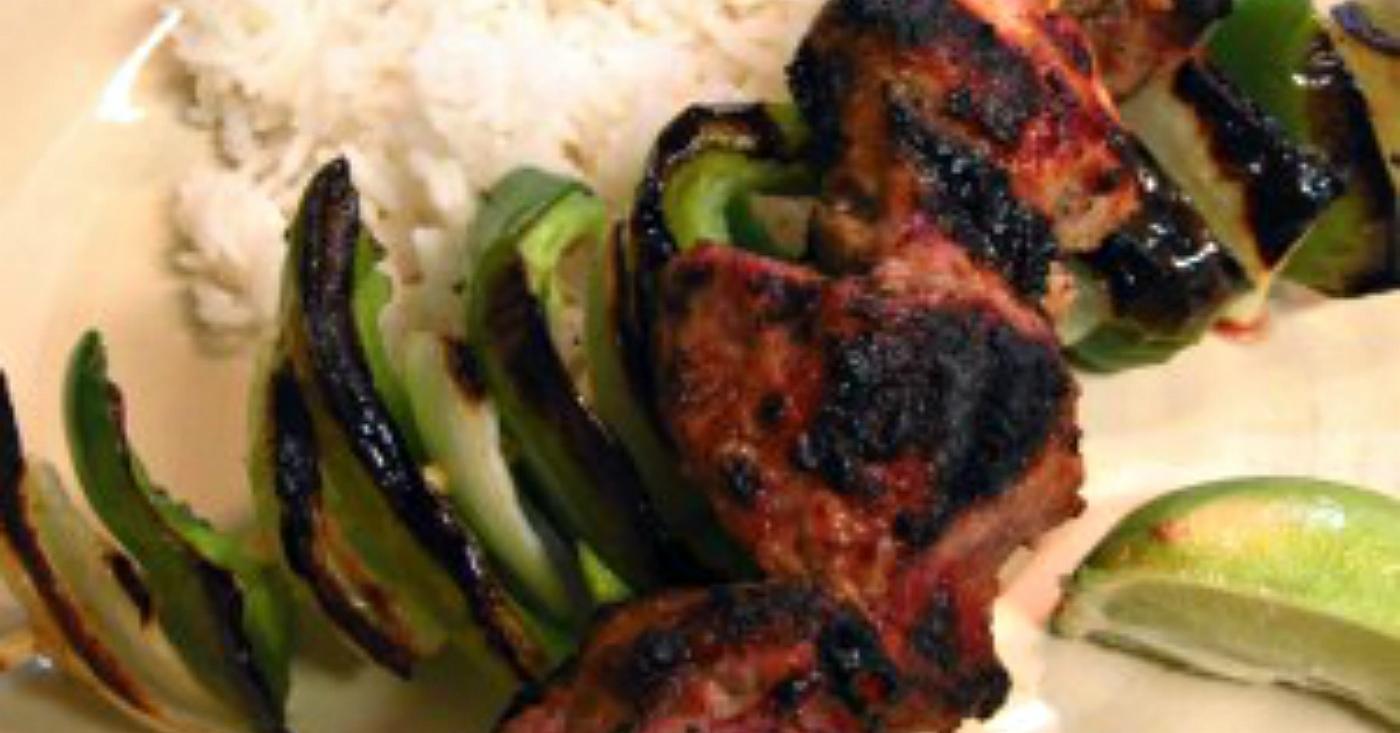5 Ingredient Coconut Curry Kebabs - Dump and Go Dinner