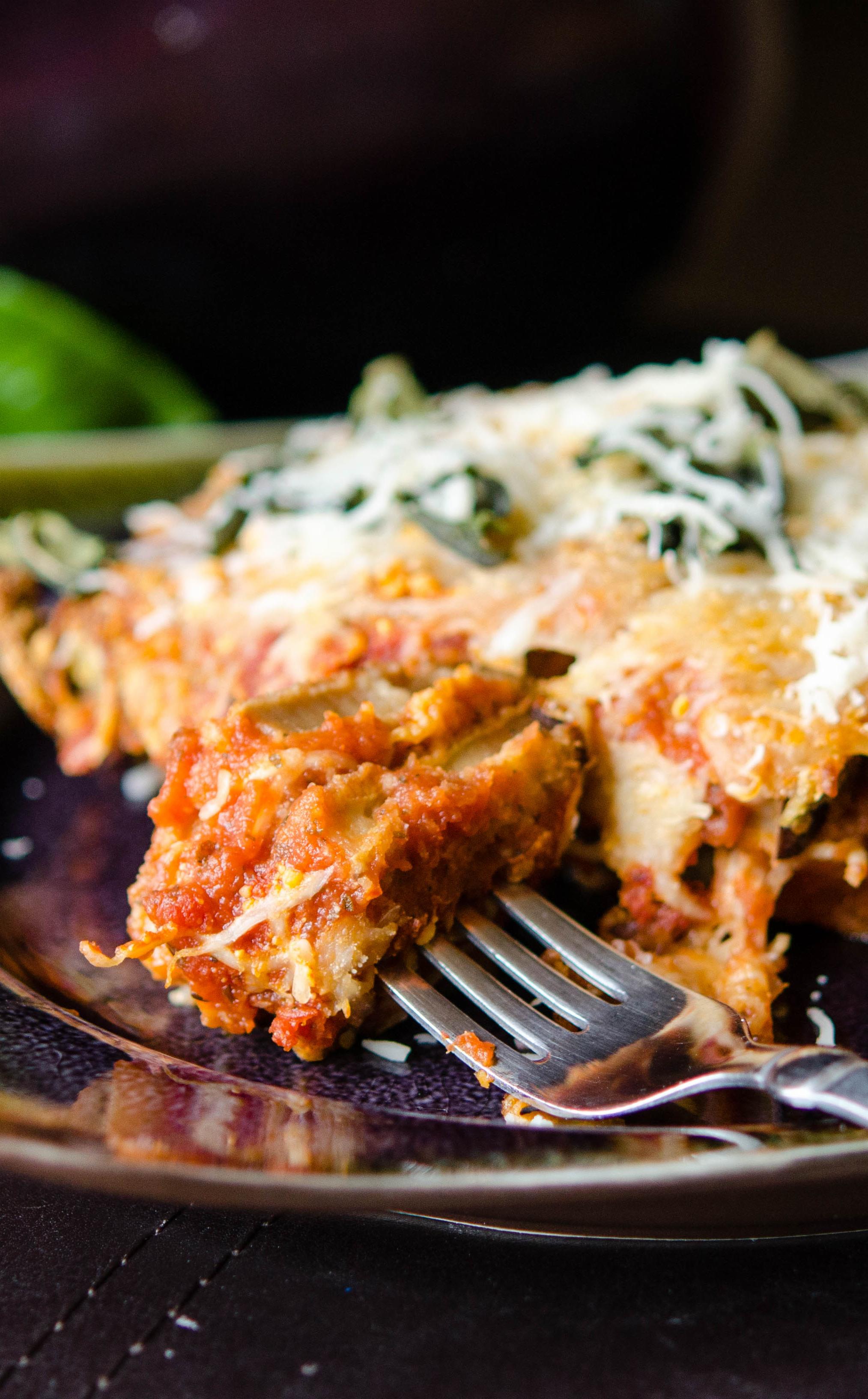 Basil Eggplant Parmesan Once A Month Meals