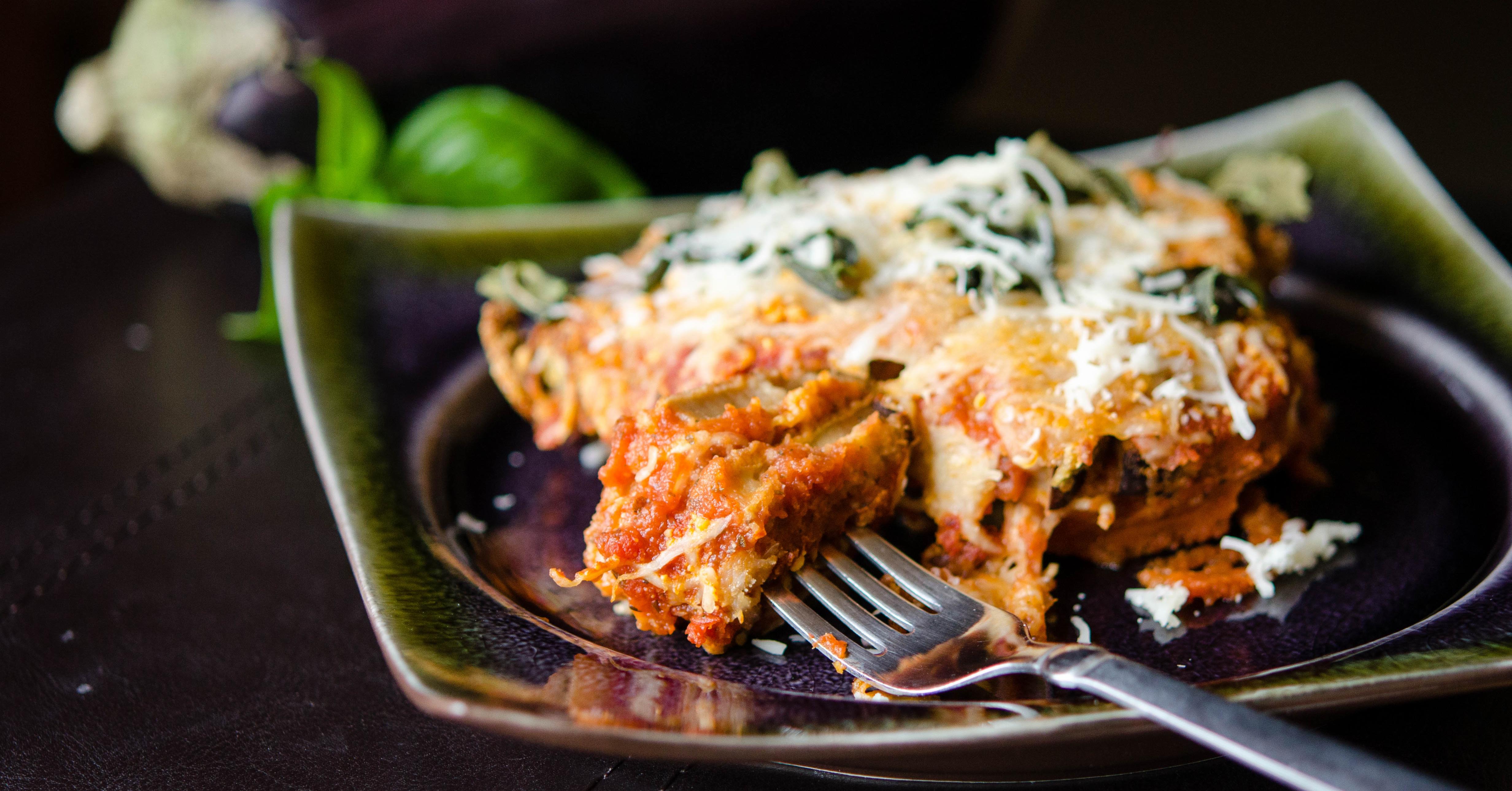 Basil Eggplant Parmesan Once A Month Meals