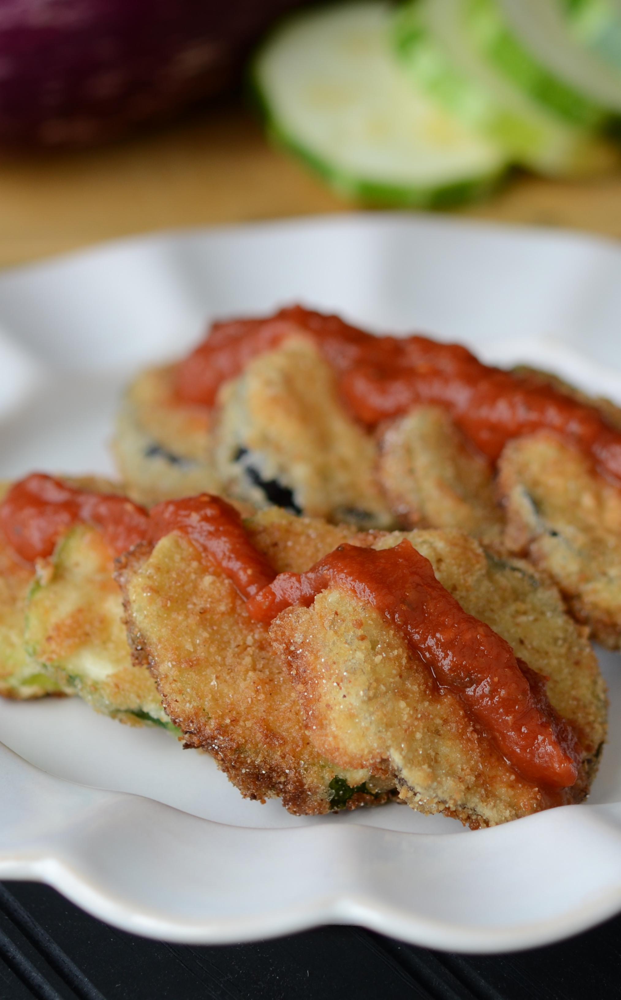 Eggplant and Zucchini Chips Once A Month Meals