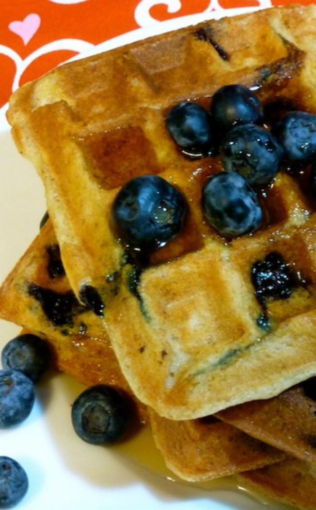 Gluten Free Blueberry Waffles Once A Month Meals