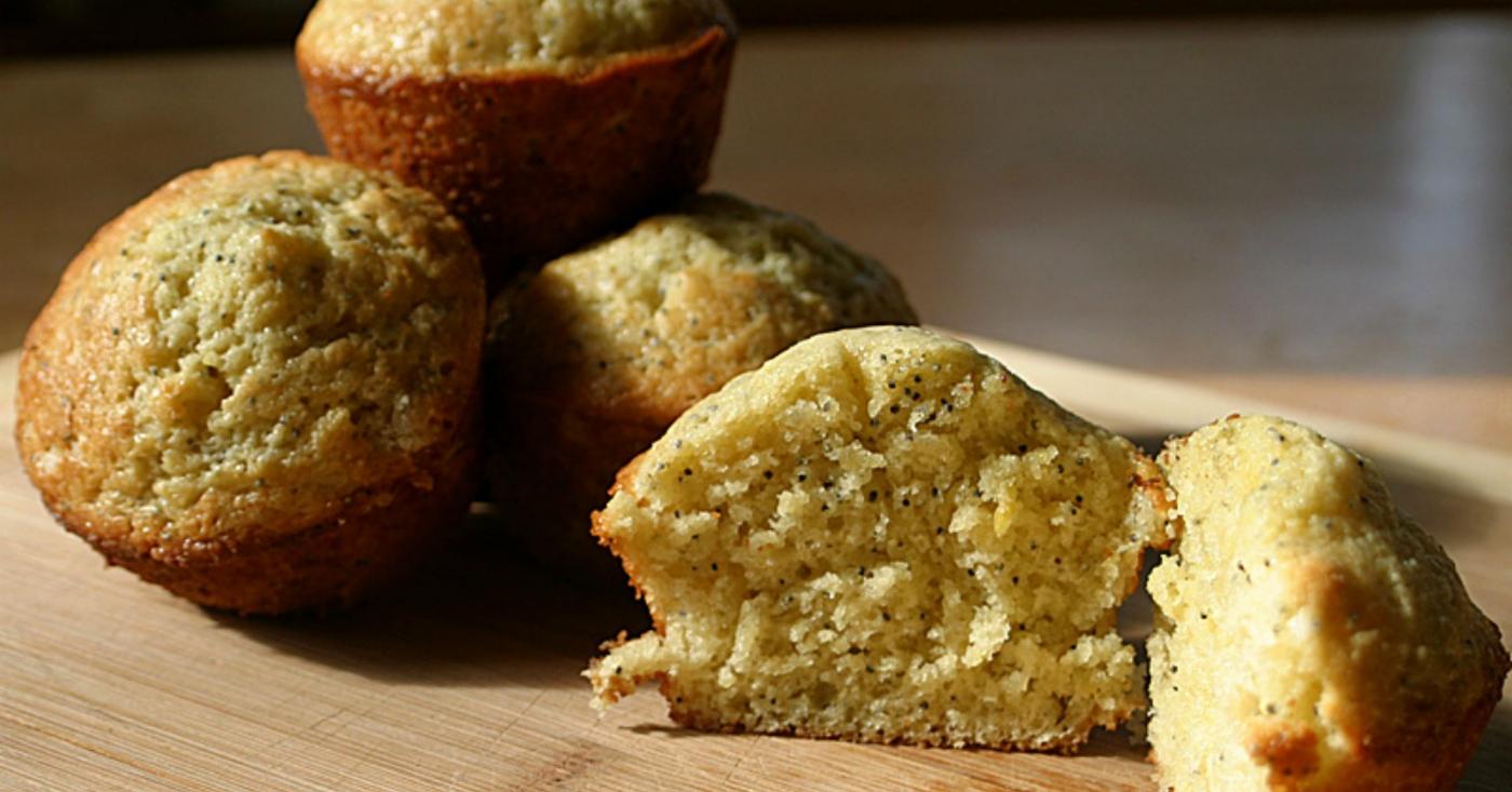 Lemon-Poppyseed Muffins | Once A Month Meals