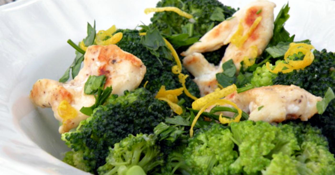 Light Lemon Chicken with Broccoli | Once A Month Meals