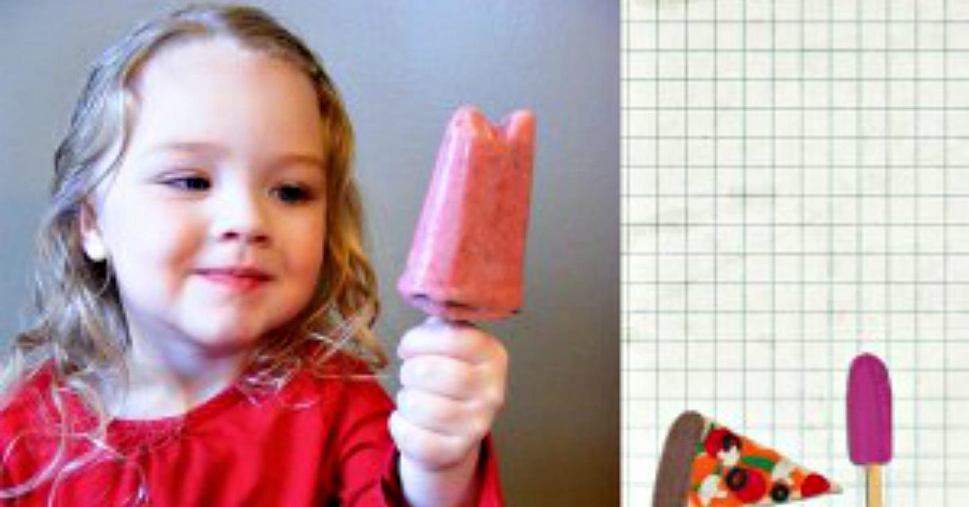Strawberry Banana Breakfast Popsicles | Once A Month Meals