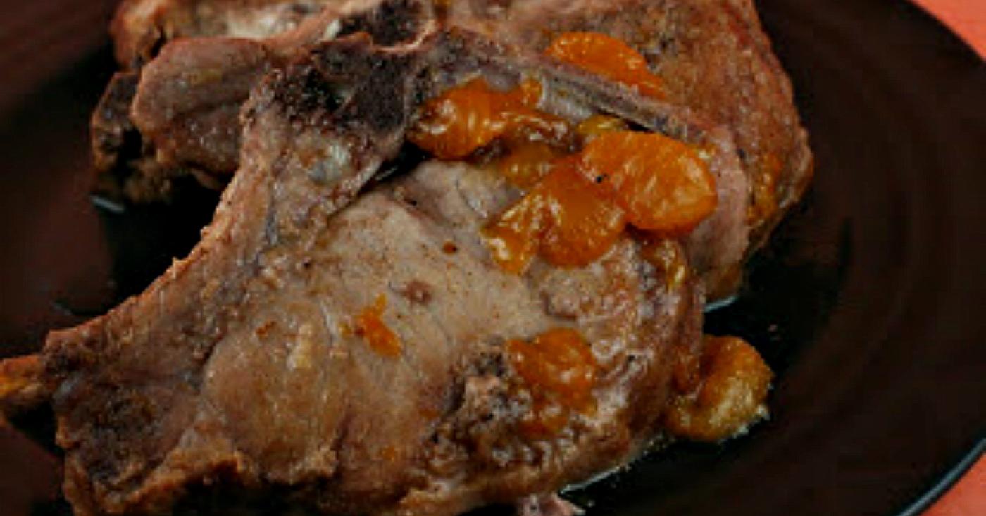 Slow Cooker OrangeApricot Pork Chops Dump and Go Dinner Once A