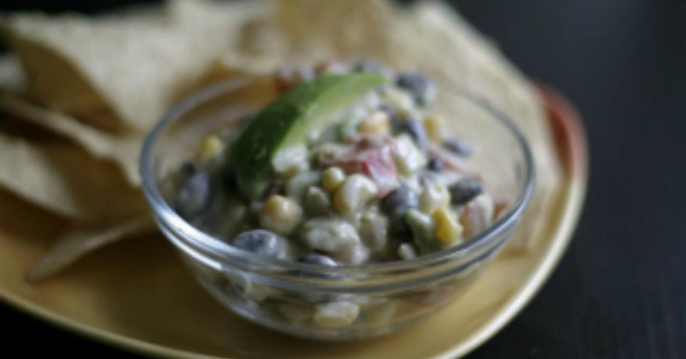 Avocado Black Bean Dip Once A Month Meals