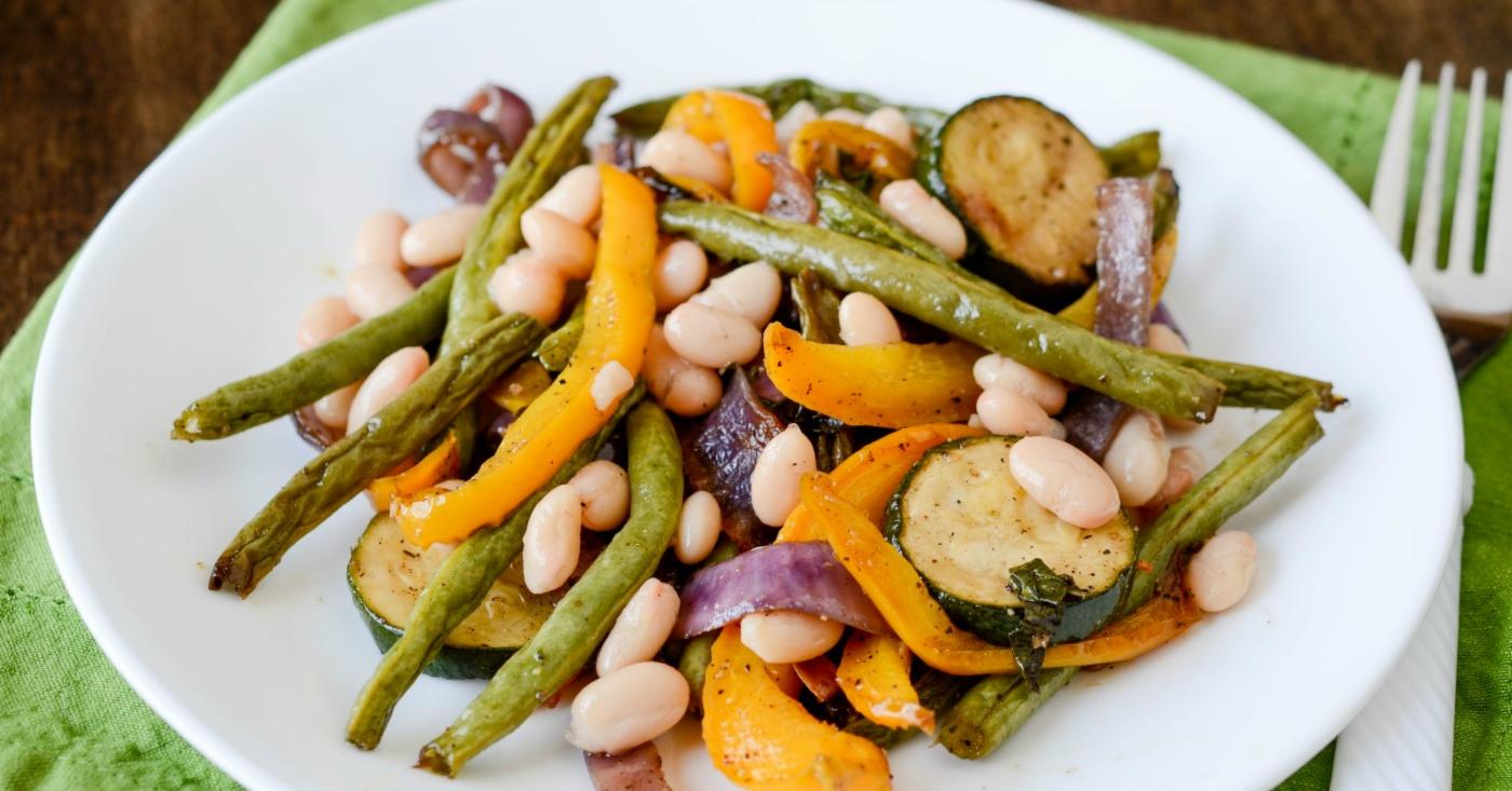 Healthy Balsamic and Rosemary Grilled Vegetables Once A Month Meals
