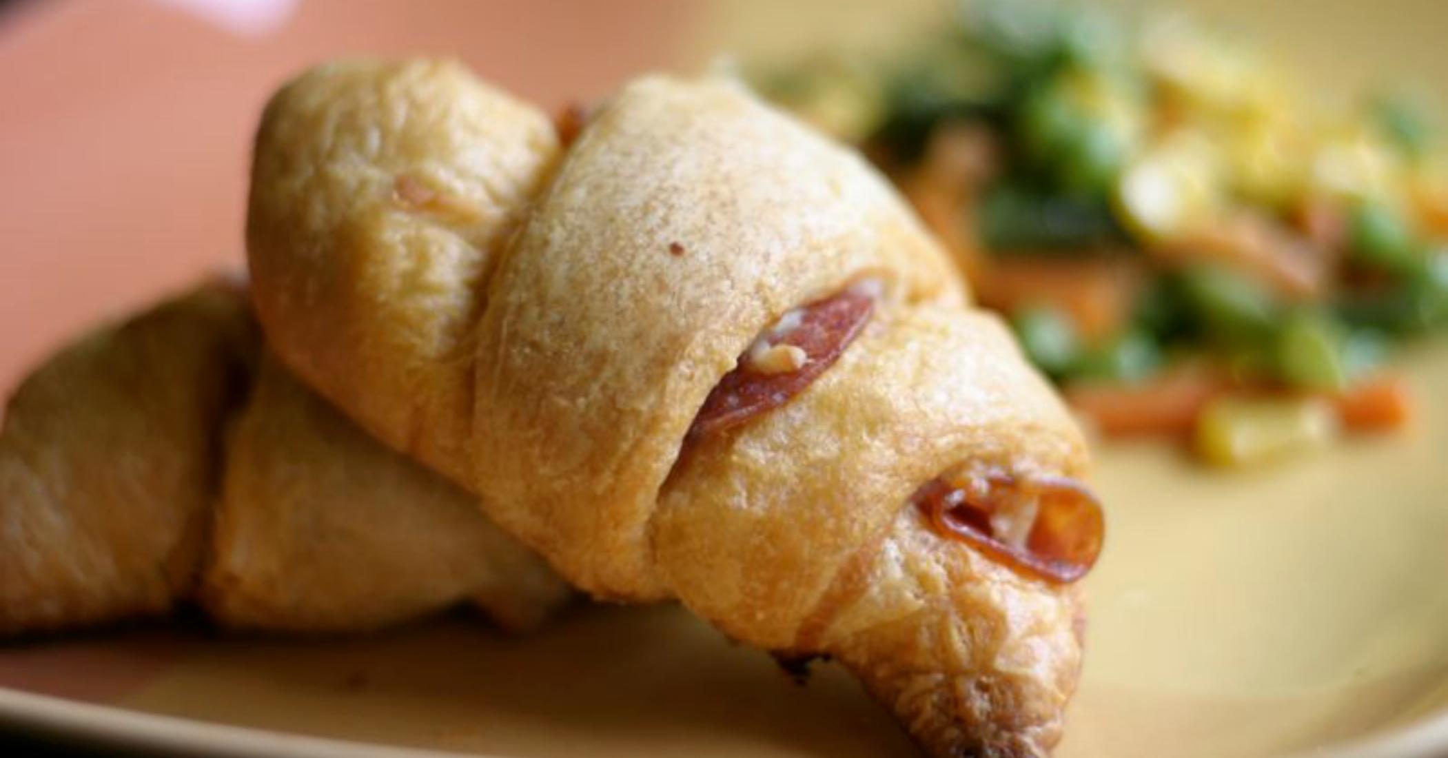 Toddler Pizza Croissants - Lunch Version | Once A Month Meals