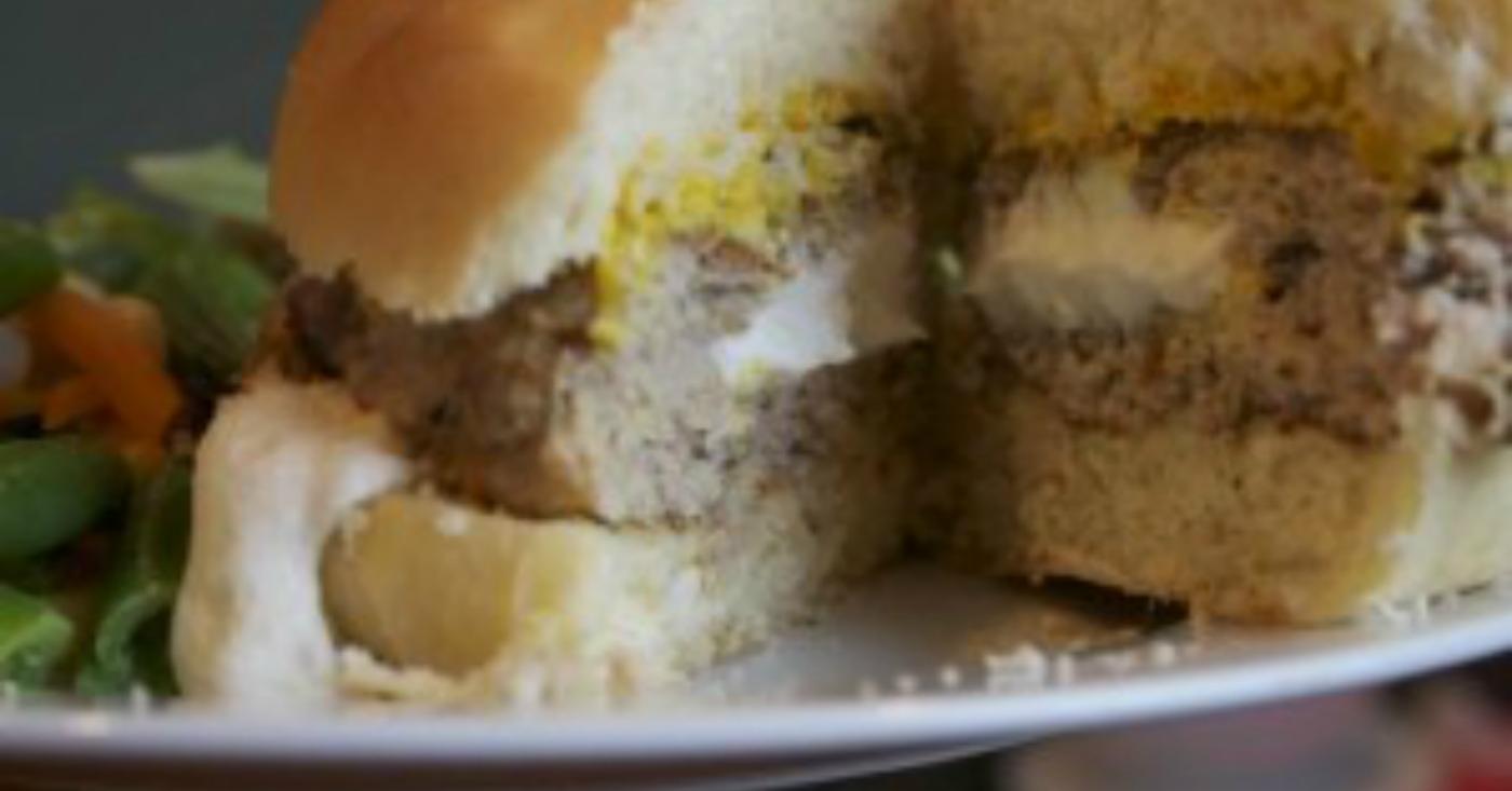 Stuffed Turkey Burgers - Paleo Lunch Version