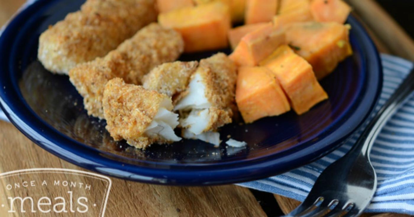 Healthy Fish Sticks - Ready to Eat Dinner | Once A Month Meals