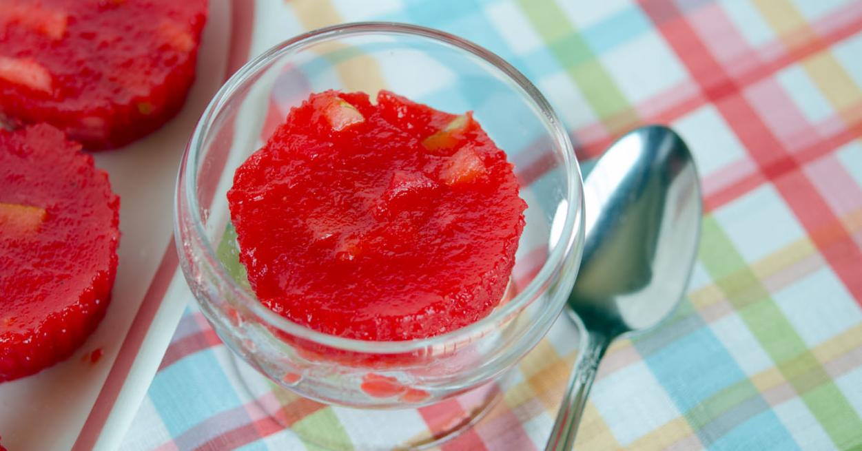 Pear Pineapple Mini Gelatin Cups Once A Month Meals