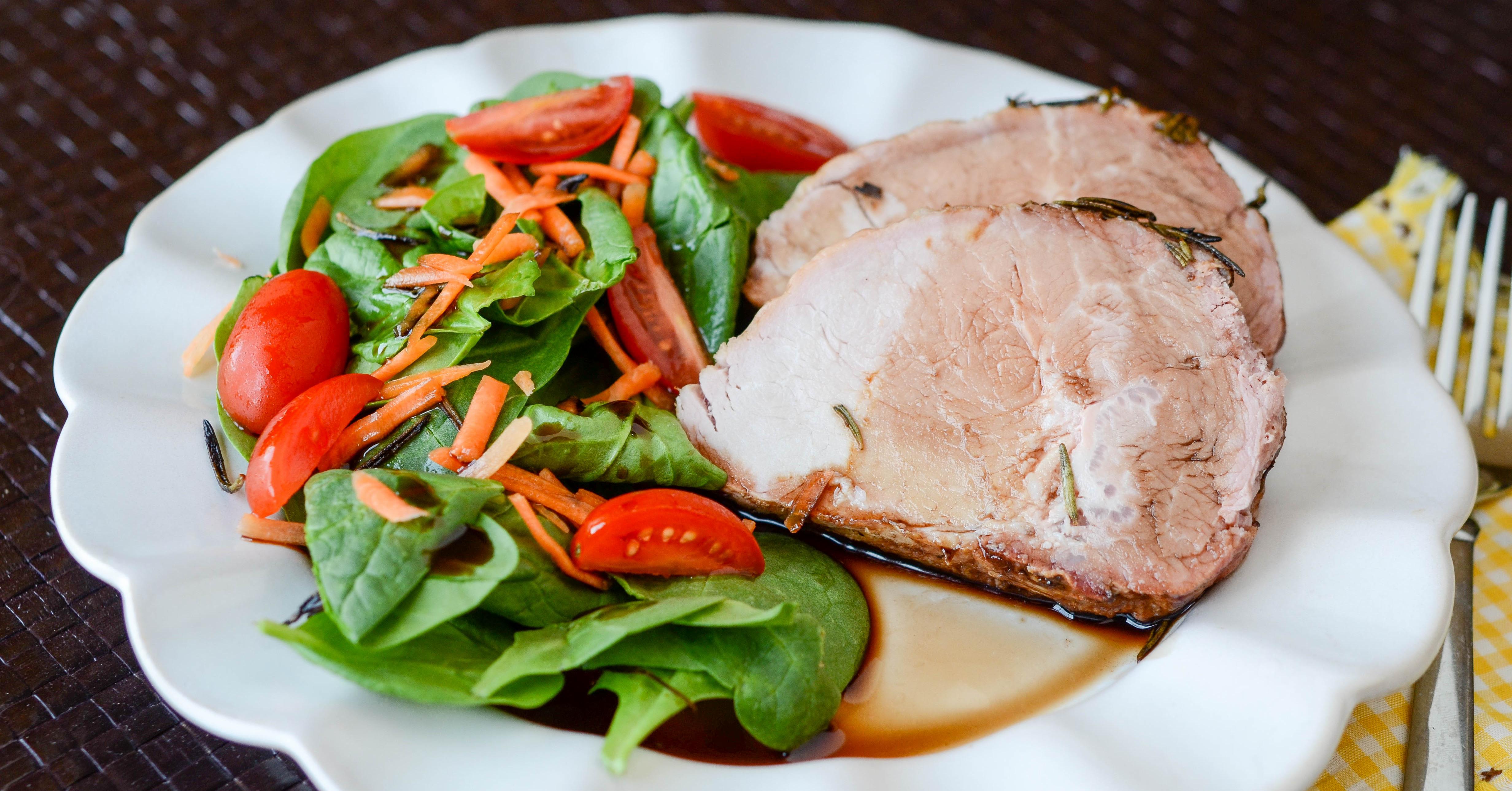 Instant Pot Balsamic Pork Loin - Traditional - Dump and Go Dinner | Once A Month Meals