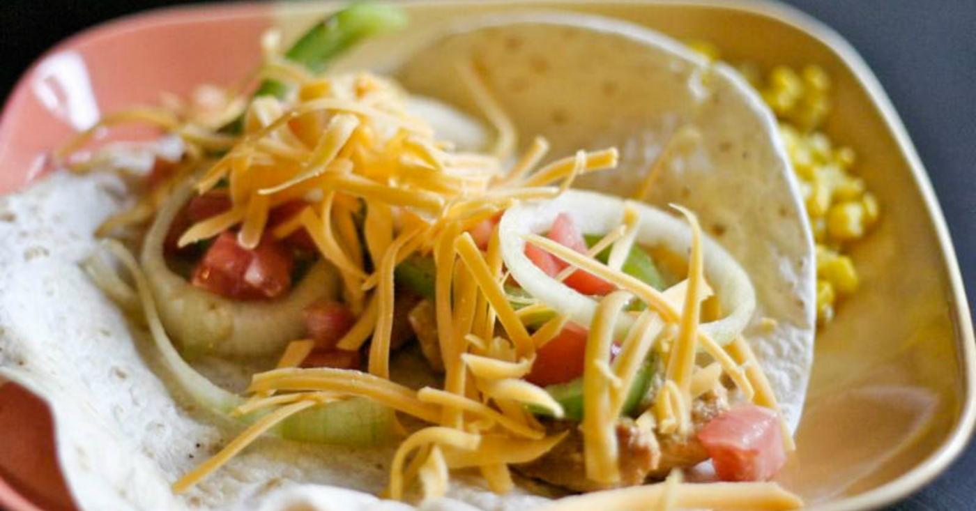 Quick and Easy Freezable Chicken Tacos - Dump and Go Dinner | Once A Month Meals