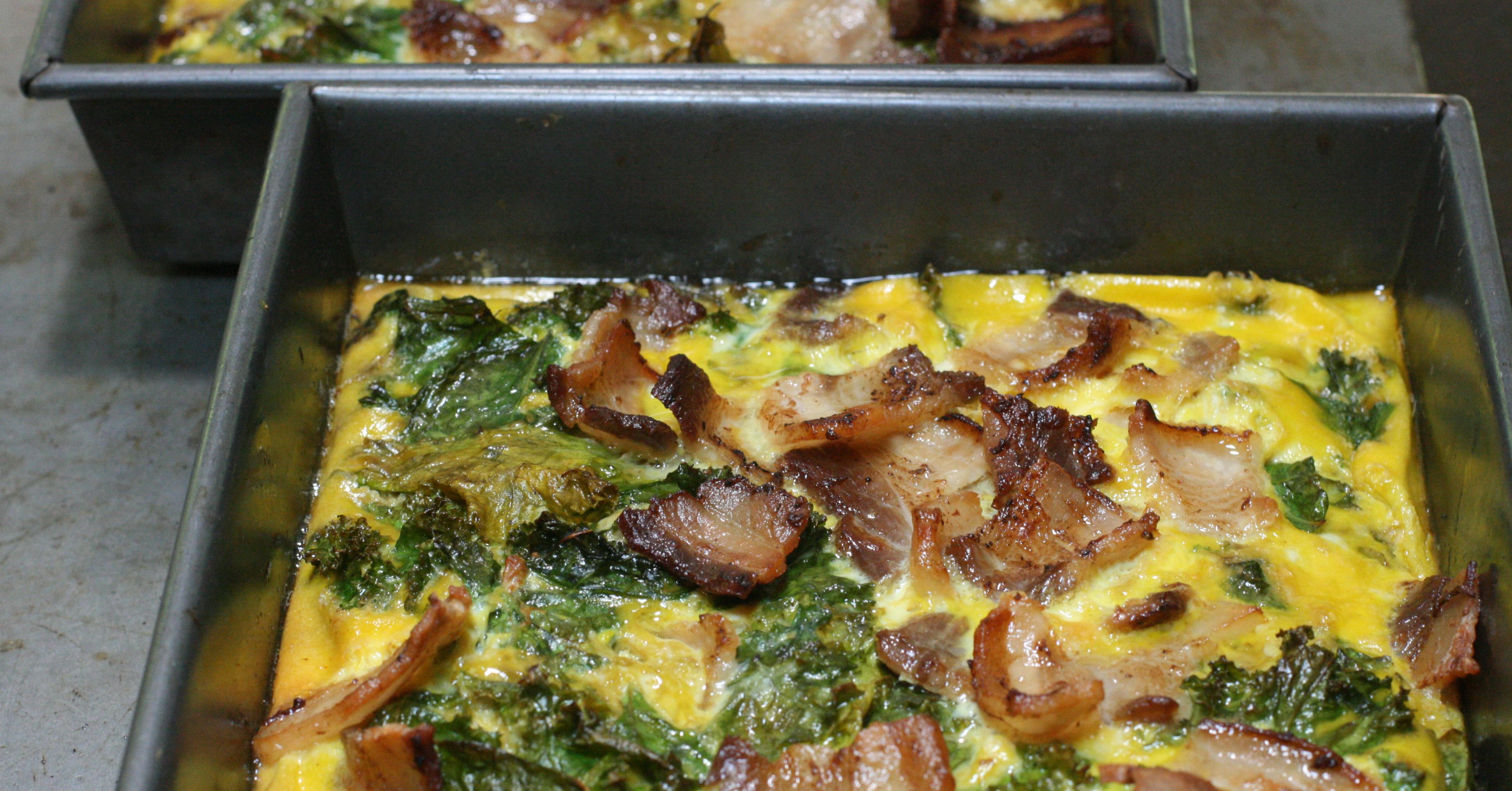Bacon and Kale Paleo Breakfast Casserole Once A Month Meals