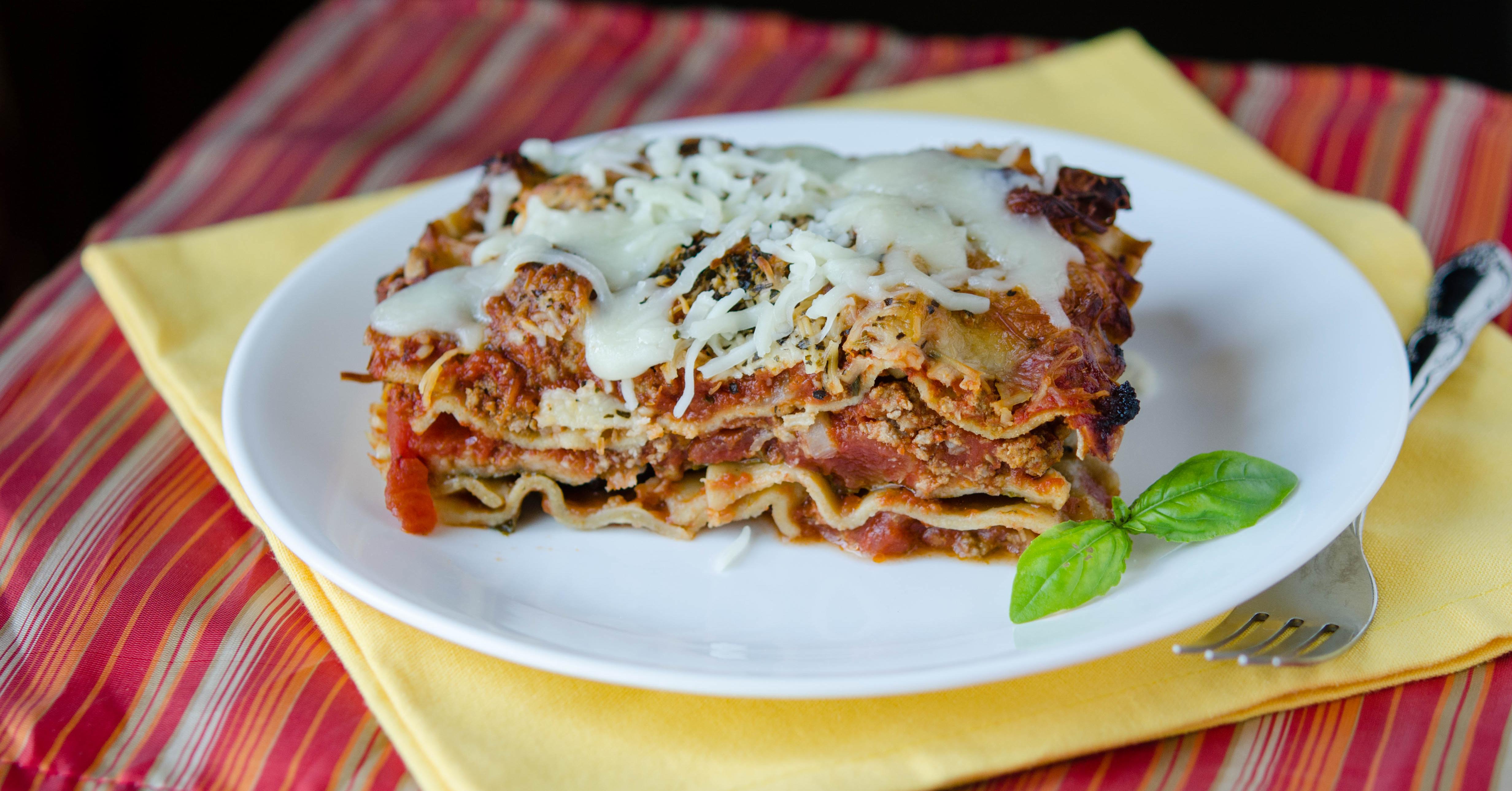 Meaty Mediterranean Lasagna Once A Month Meals