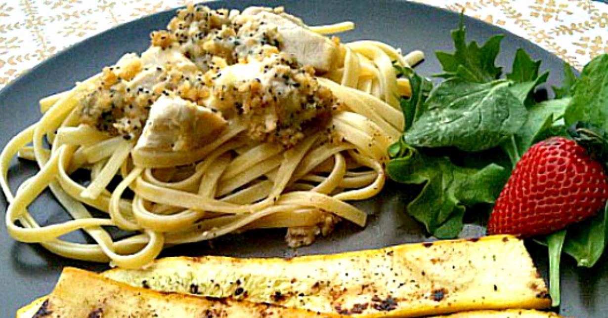 Aunt Sissy's Poppy Seed Chicken Dump and Go Dinner Once A Month Meals