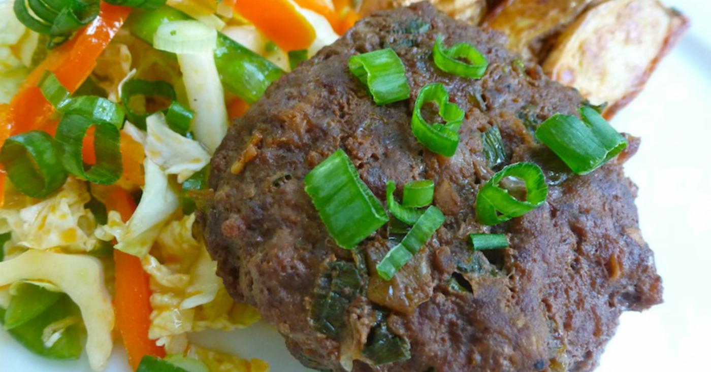 Gluten Free Dairy Free Teriyaki Burgers Dump and Go Dinner Once A