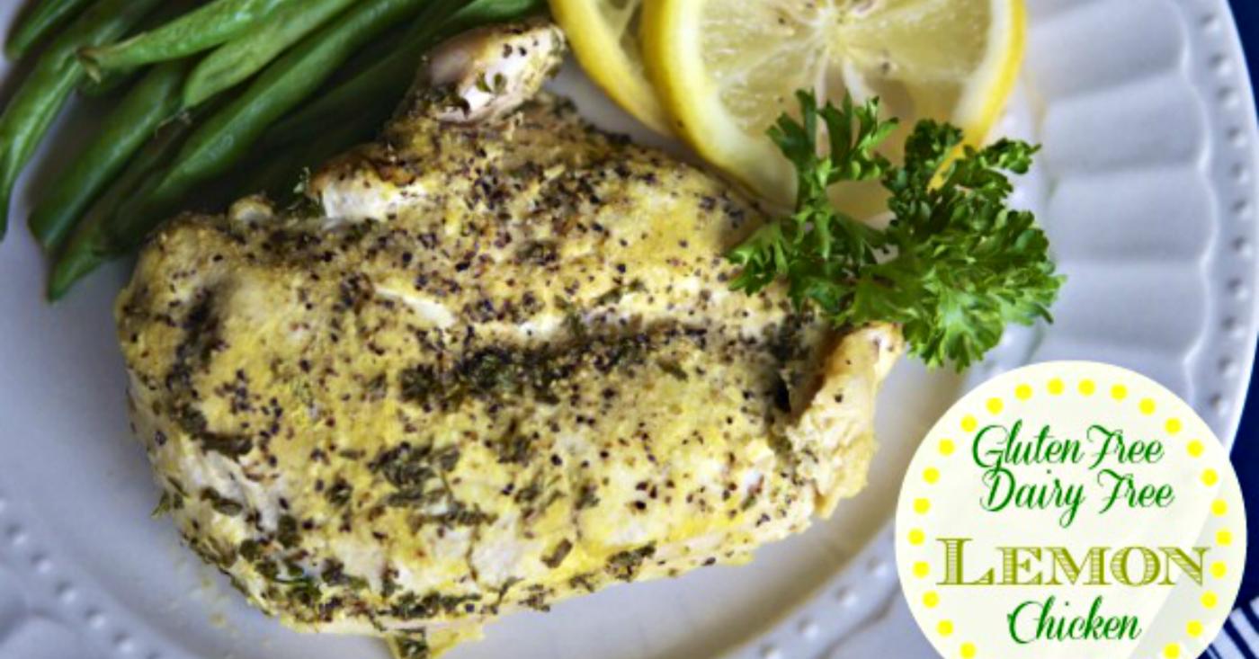 Instant Pot Lemon Chicken Gluten Free Dairy Free Dump and Go Dinner