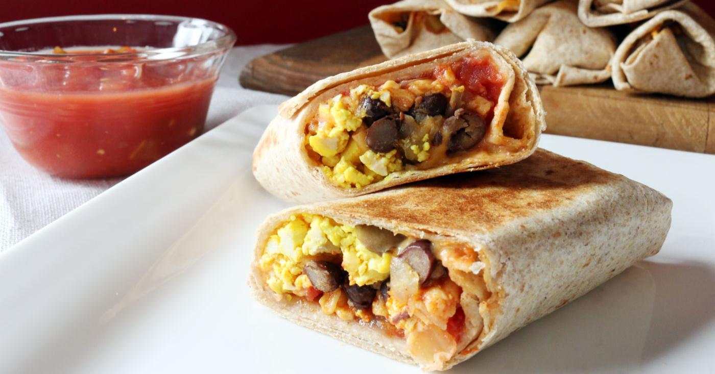 Southwestern Breakfast Burritos 