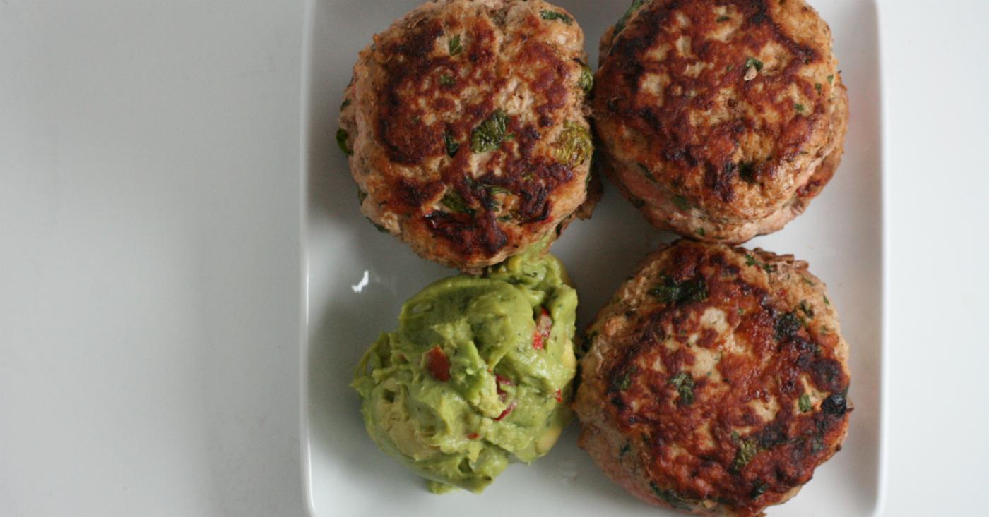 Paleo Jalapeno Chicken Burgers Dump and Go Dinner Once A Month Meals