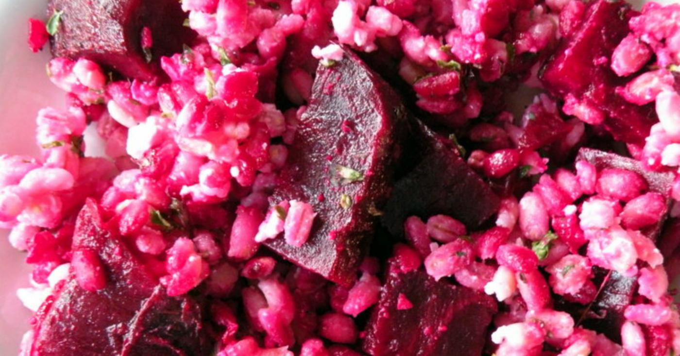 Beet and Barley Salad | Once A Month Meals