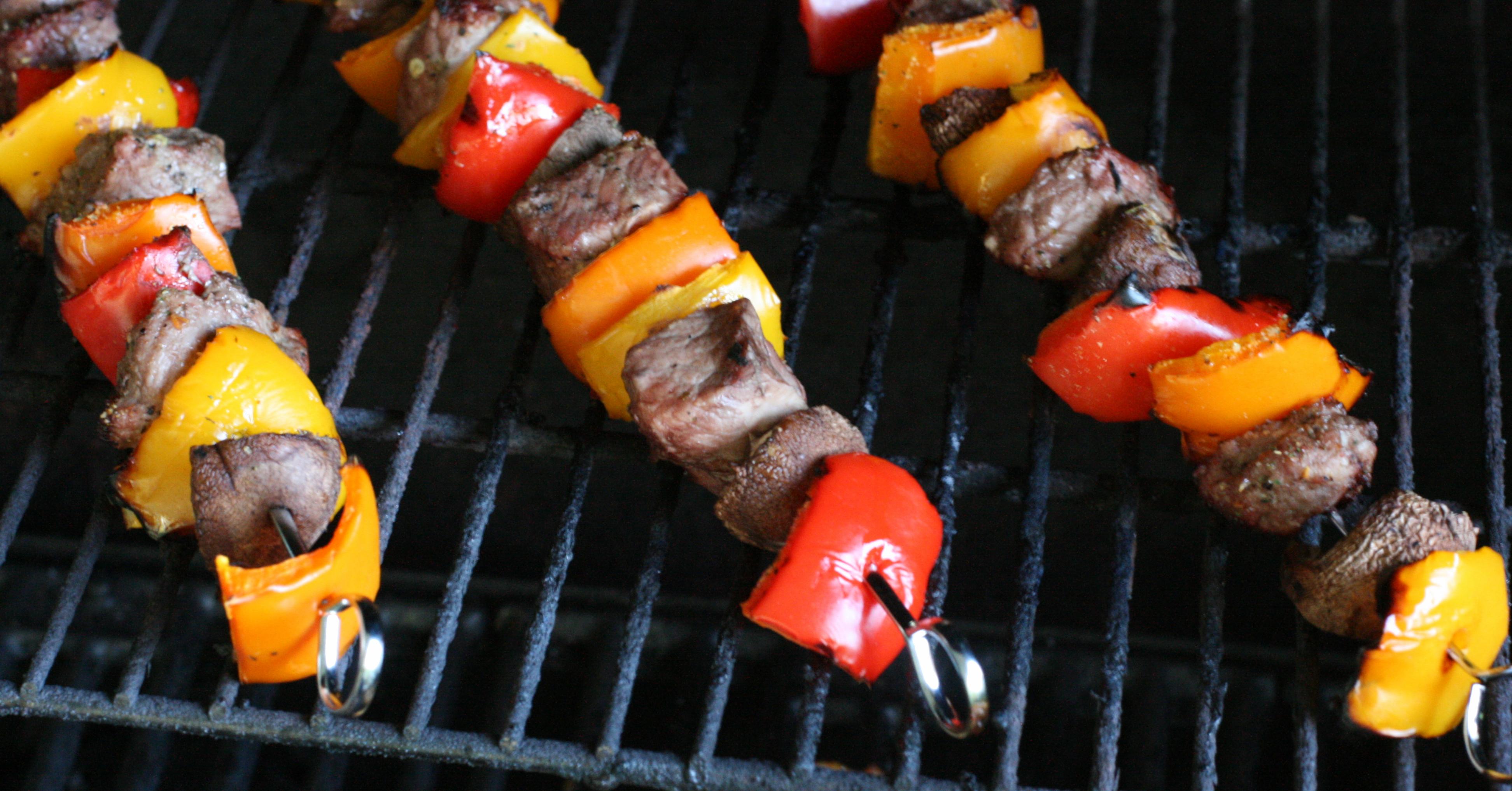 Paleo Steak Kebabs - Dump and Go Dinner | Once A Month Meals