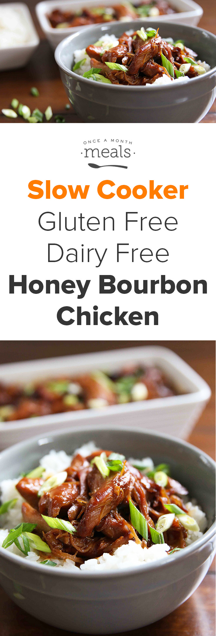 Slow Cooker Honey Bourbon Chicken Gluten Free Dairy Free Dump and