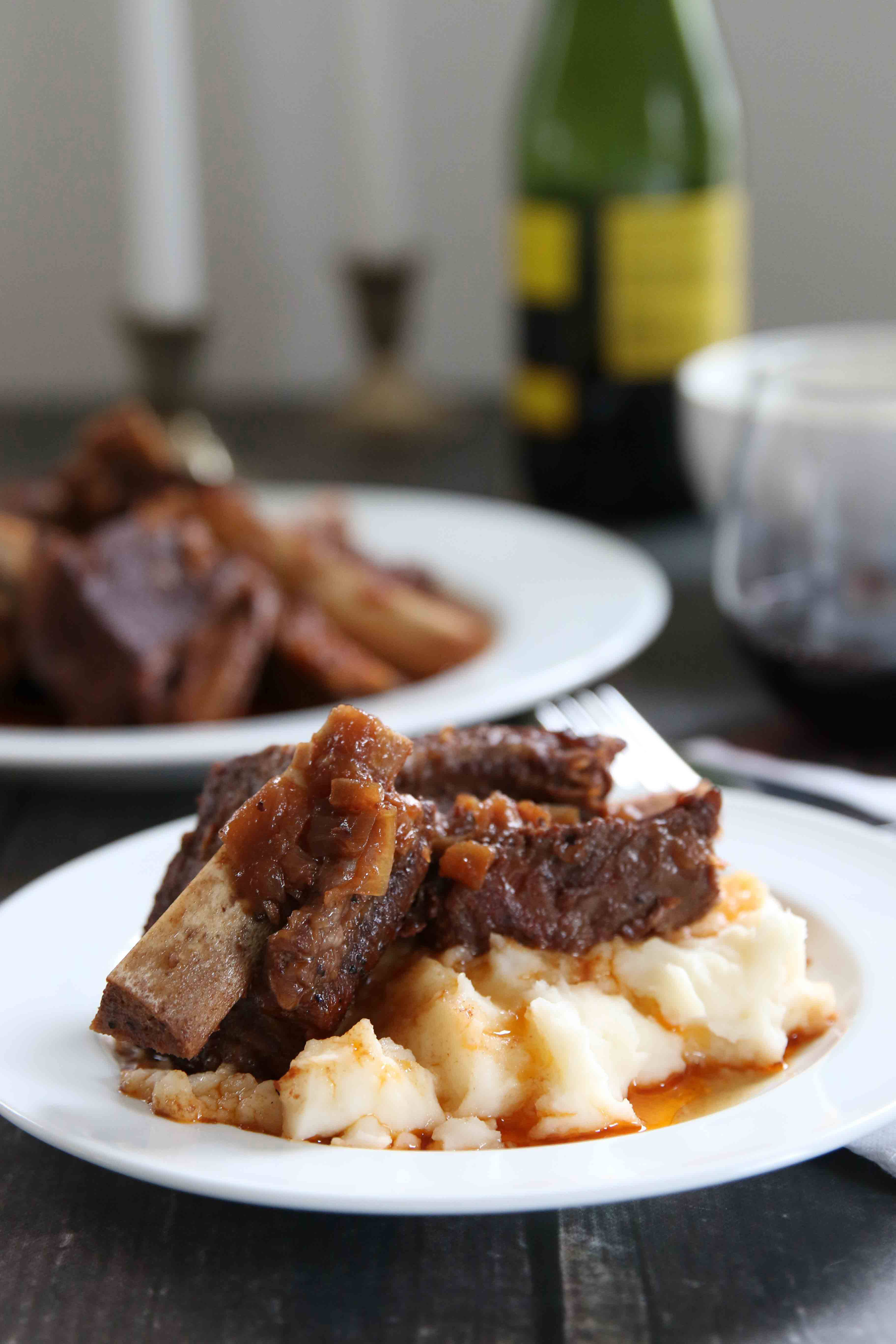 Tender Braised Short Ribs Dump And Go Dinner Once A Month Meals 