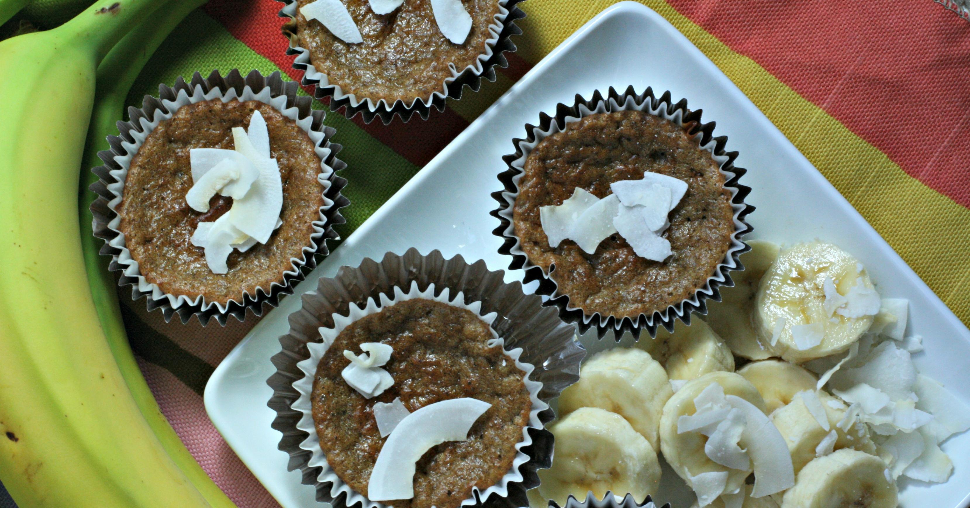 Paleo Banana Bread Muffins