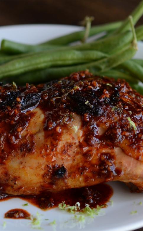 Spicy Garlic Lime Chicken - Dump and Go Dinner | Once A Month Meals