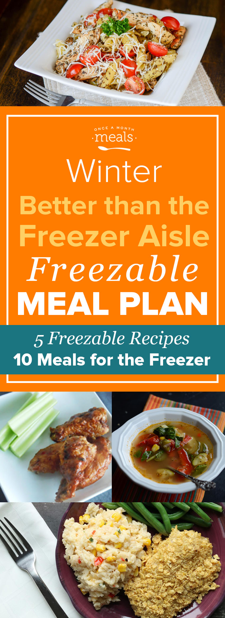 Spring Better than the Freezer Aisle Mini Freezer Meal Plan Vol. 1 ...