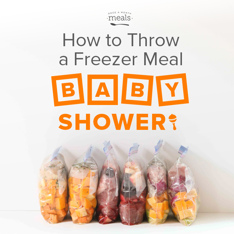 How to Throw a Freezer Meal Baby Shower