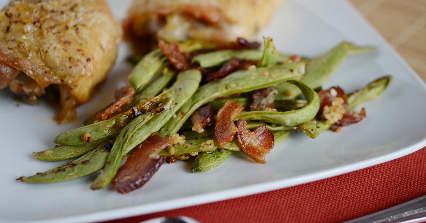 Garlic and Bacon Green Beans Once A Month Meals