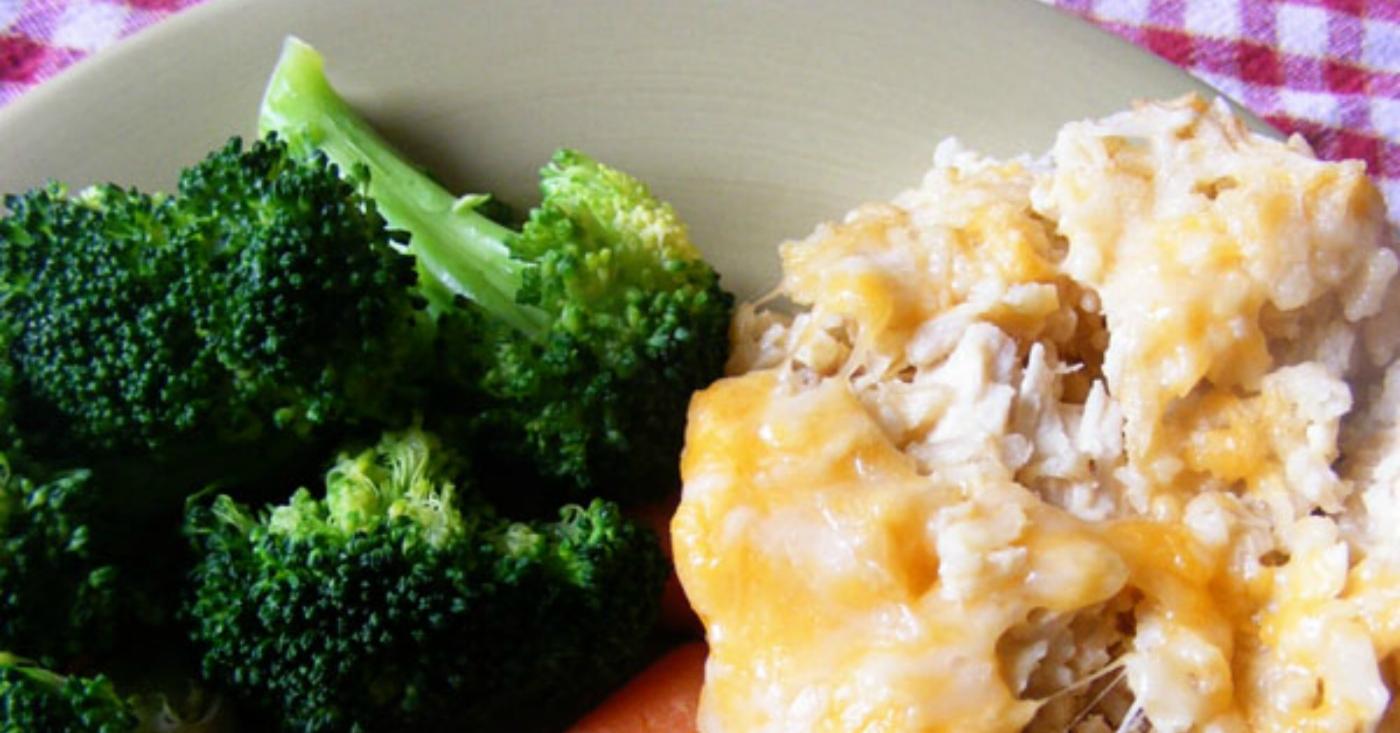 Chicken and Broccoli Bake - Dump and Go Dinner | Once A Month Meals