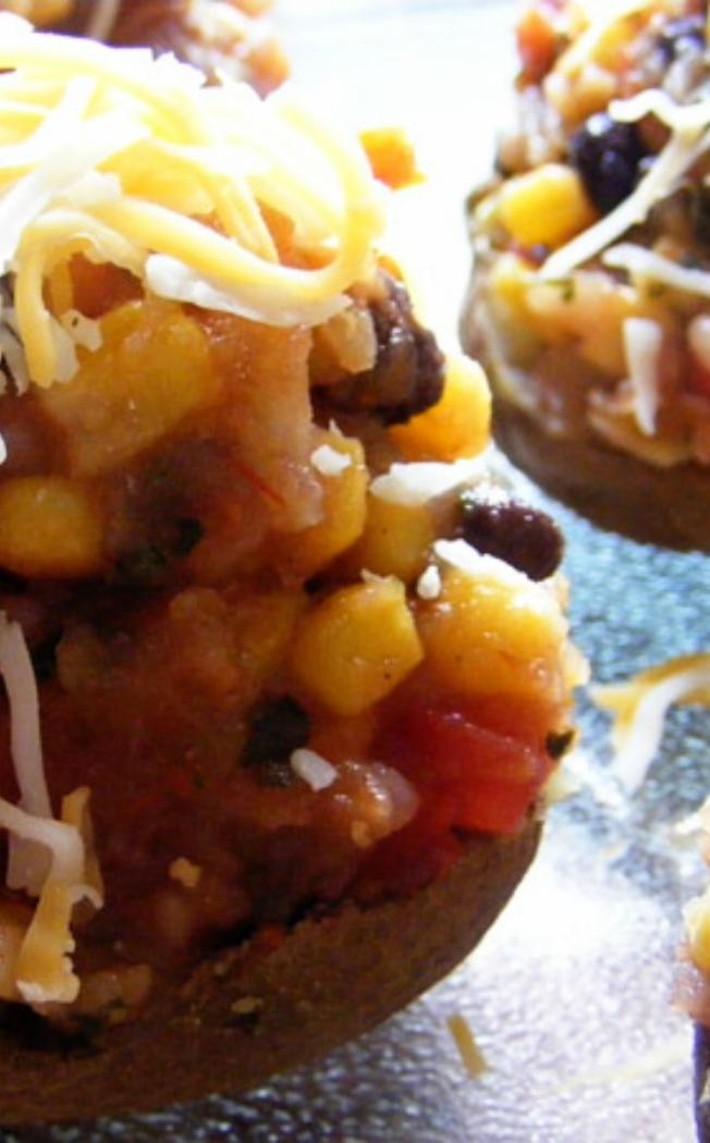 Black Bean and CornStuffed Potatoes Lunch Version Once A Month Meals