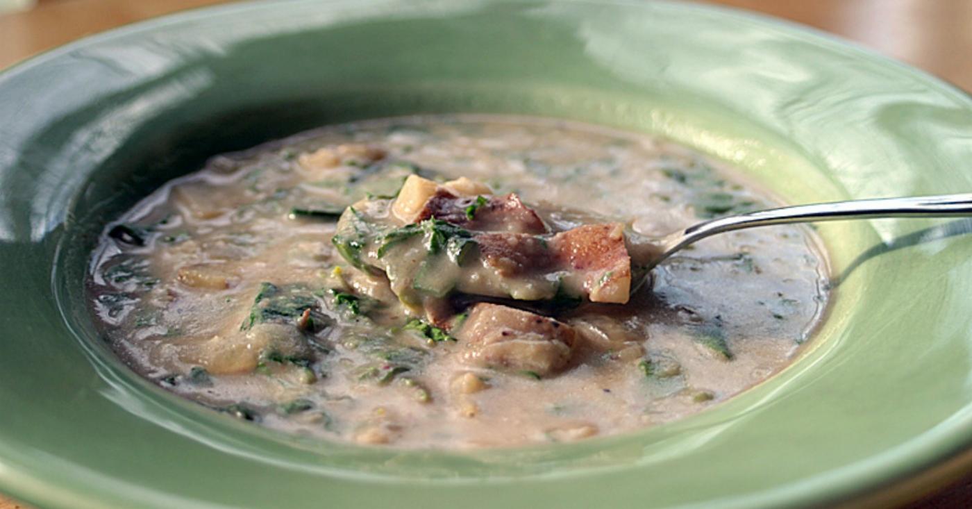 Potato Kale Soup - Lunch Version | Once A Month Meals