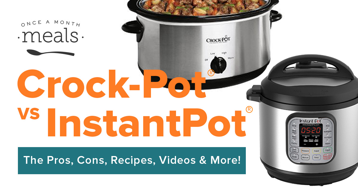 Slow Cooker vs. Instant Pot