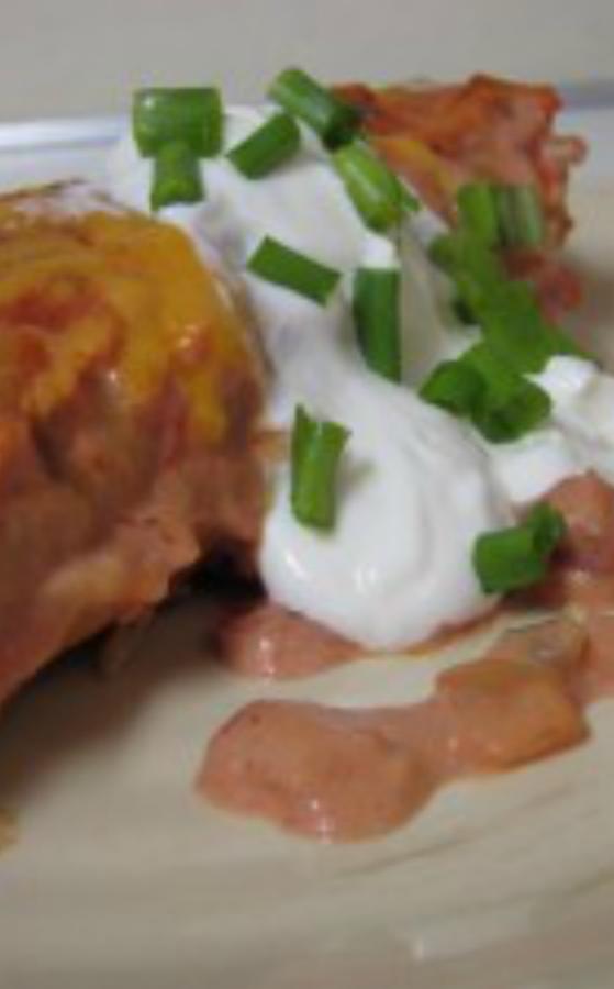 Chicken Asparagus and Black Bean Enchiladas Once A Month Meals