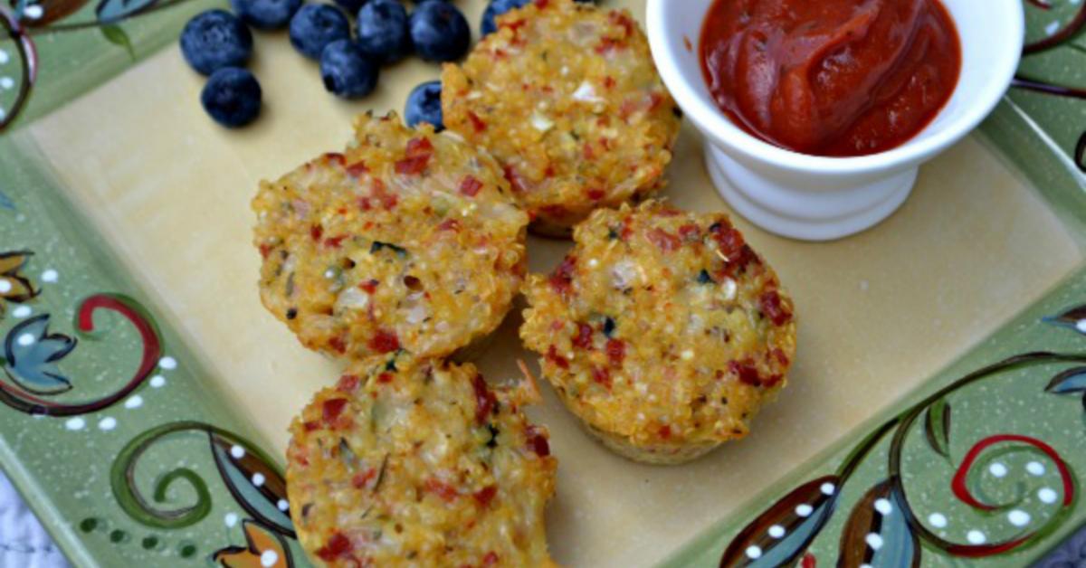 Quinoa Pizza Bites Once A Month Meals