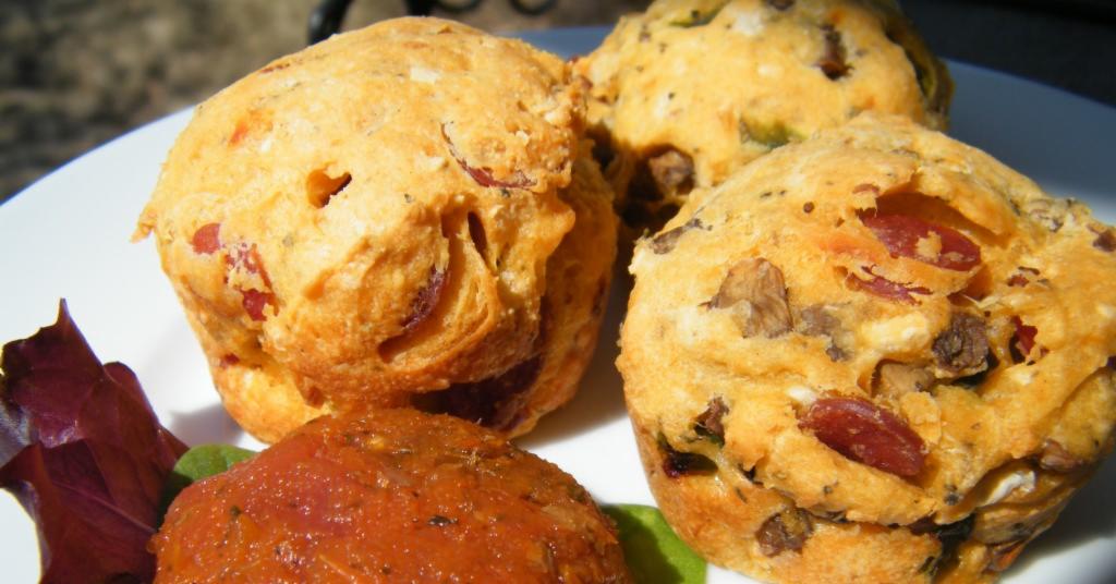 Gluten Free Dairy Free Pizza Muffins Lunch Version Once A Month Meals
